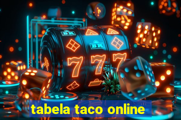 tabela taco online